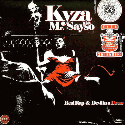 Kyza - Real Rap / Devil In A Dress - Used Vinyl Record 12"