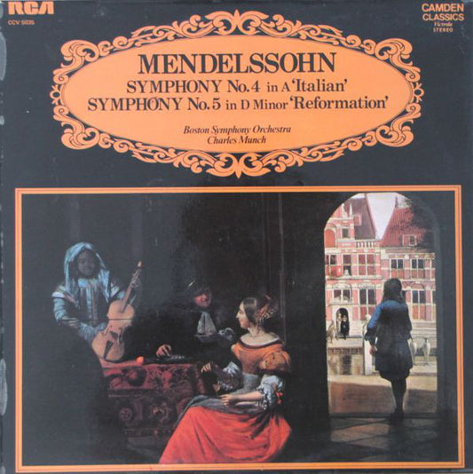 Felix Mendelssohn-Ba - Symphony No. 4 In A 'Italian' / Symphony No. 5