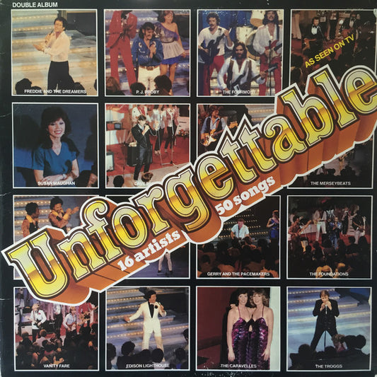 Various - Unforgettable - Used Vinyl Record