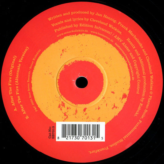 Kabuki - After The Fire - Used Vinyl Record 12"