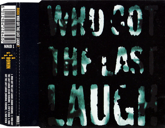 Ronin Inc. - Who Got The Last Laugh - Used CD
