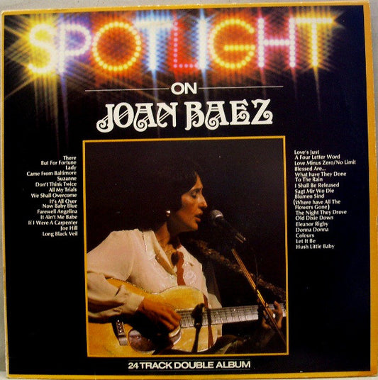 Joan Baez - Spotlight On Joan Baez - Used Vinyl Record