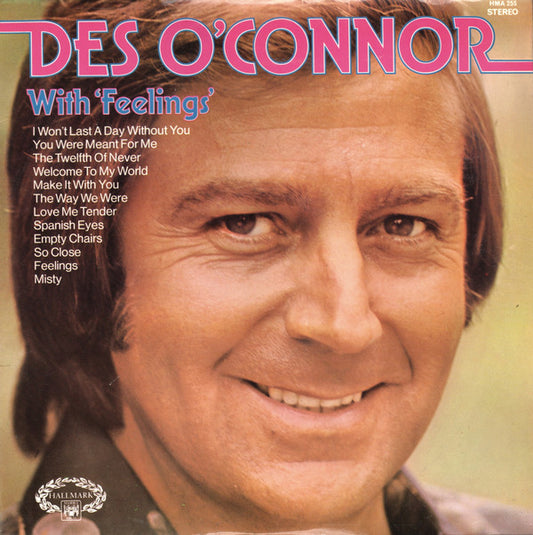 Des O'Connor - With 'Feelings' - Used Vinyl Record