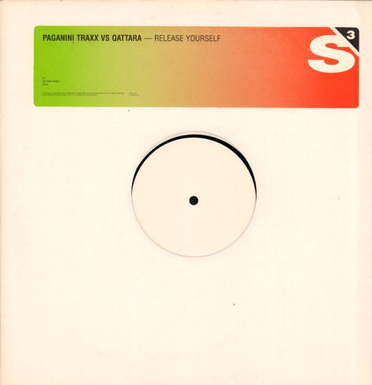 Paganini Traxx - Release Yourself - Used Vinyl Record 12"