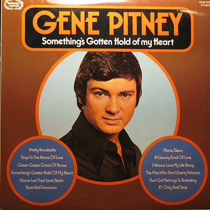 Gene Pitney - Something's Gotten Hold Of My Heart - Used Vinyl Record