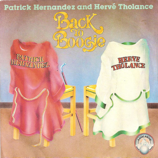 Patrick Hernandez - Back To Boogie - Used Vinyl Record 7"