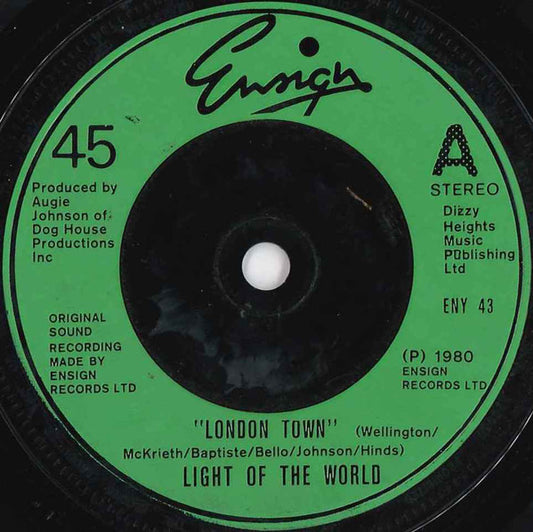 Light Of The World - London Town - Used Vinyl Record 7"