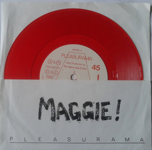 Pleasurama - Maggie! - Used Vinyl Record 7"