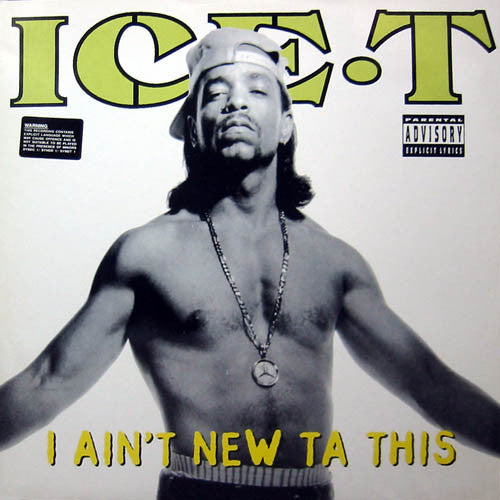 Ice-T - I Ain't New Ta This - Used Vinyl Record 12"
