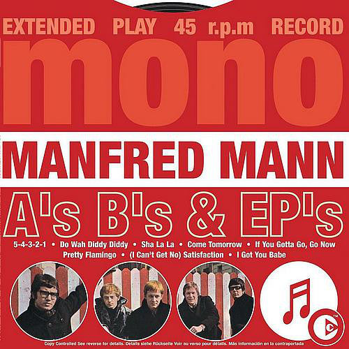 Manfred Mann - A's B's & EP's - Used CD
