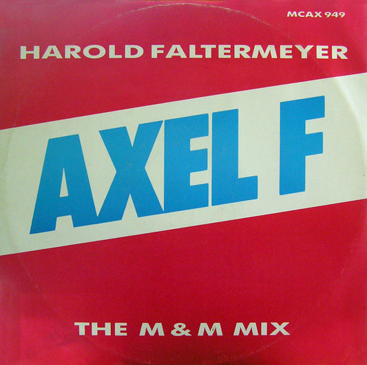 Harold Faltermeyer - Axel F (The M & M Mix) - Used Vinyl Record 12"