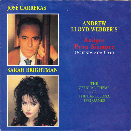 Jose Carreras - Amigos Para Siempre (Friends For Life) - Used Vinyl Rec