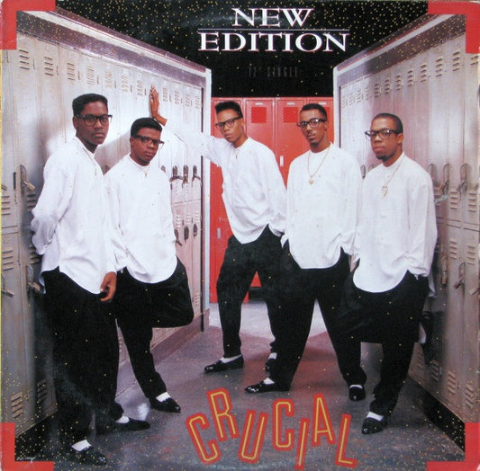 New Edition - Crucial - Used Vinyl Record 12"