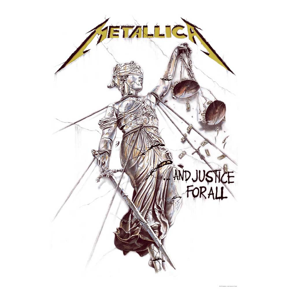 Metallica - Textile Poster: And Justice for All - Art Posters