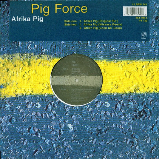 Pigforce - Afrika Pig - Used Vinyl Record 12"