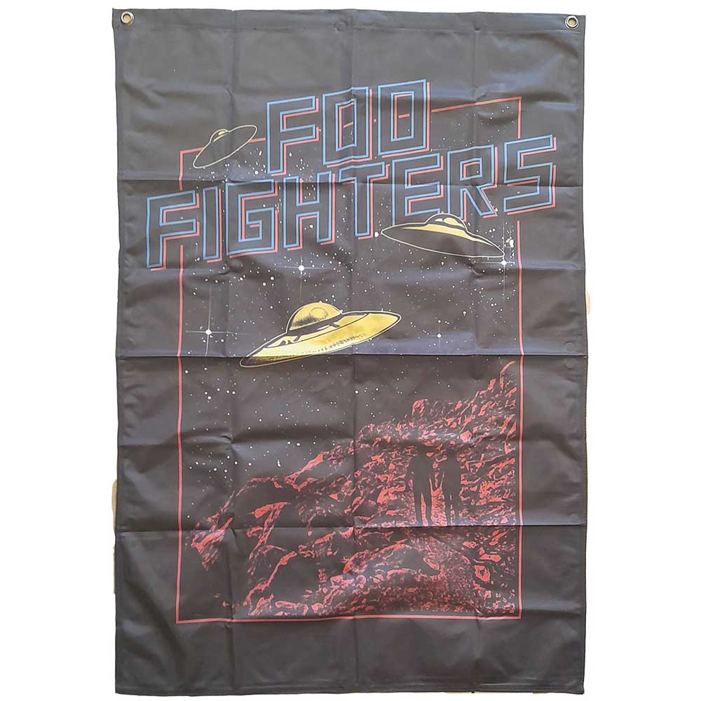 Foo Fighters - Textile Poster: UFOs (Ex-Tour) - Art Posters