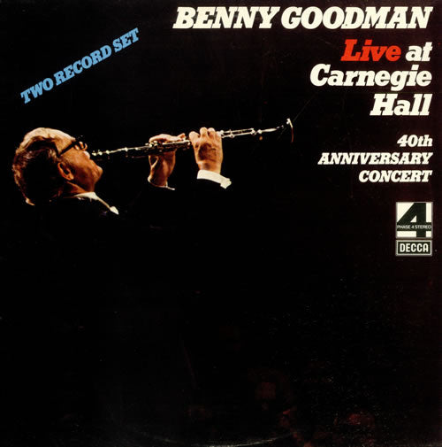 Benny Goodman - Live At Carnegie Hall 40th Anniversary Concert - Used