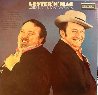 Lester Flatt - Lester 'N' Mac - Used Vinyl Record