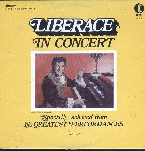 Liberace - In Concert - Used Vinyl Record