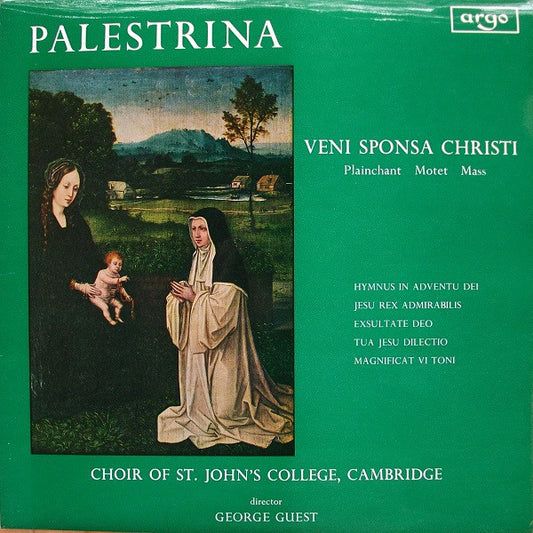Giovanni Pierluigi d - Veni Sponsa Christi - Used Vinyl Record