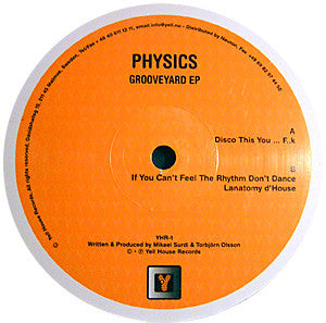 Physics - Grooveyard EP - Used Vinyl Record 12"