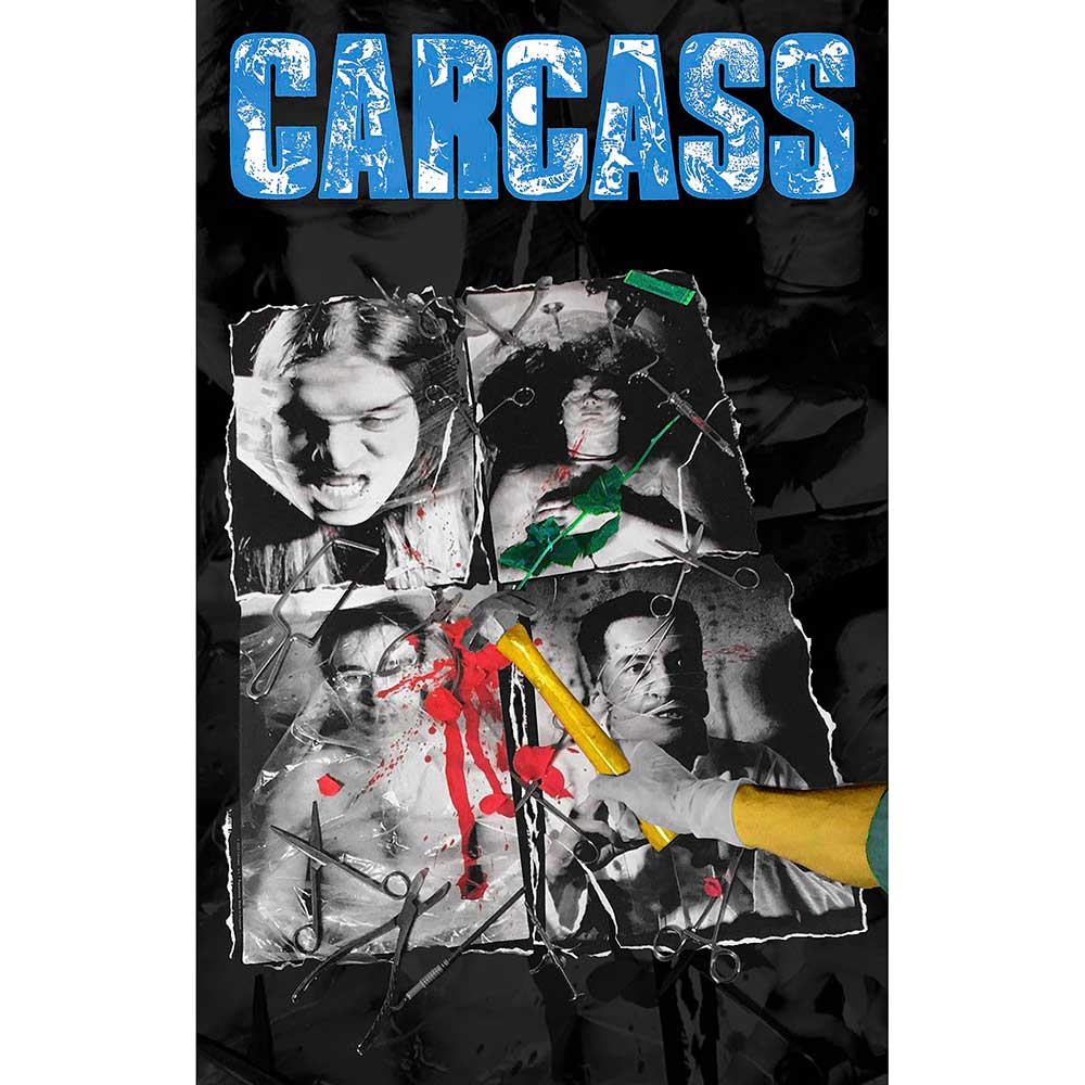 Carcass - Textile Poster: Necroticism - Art Posters