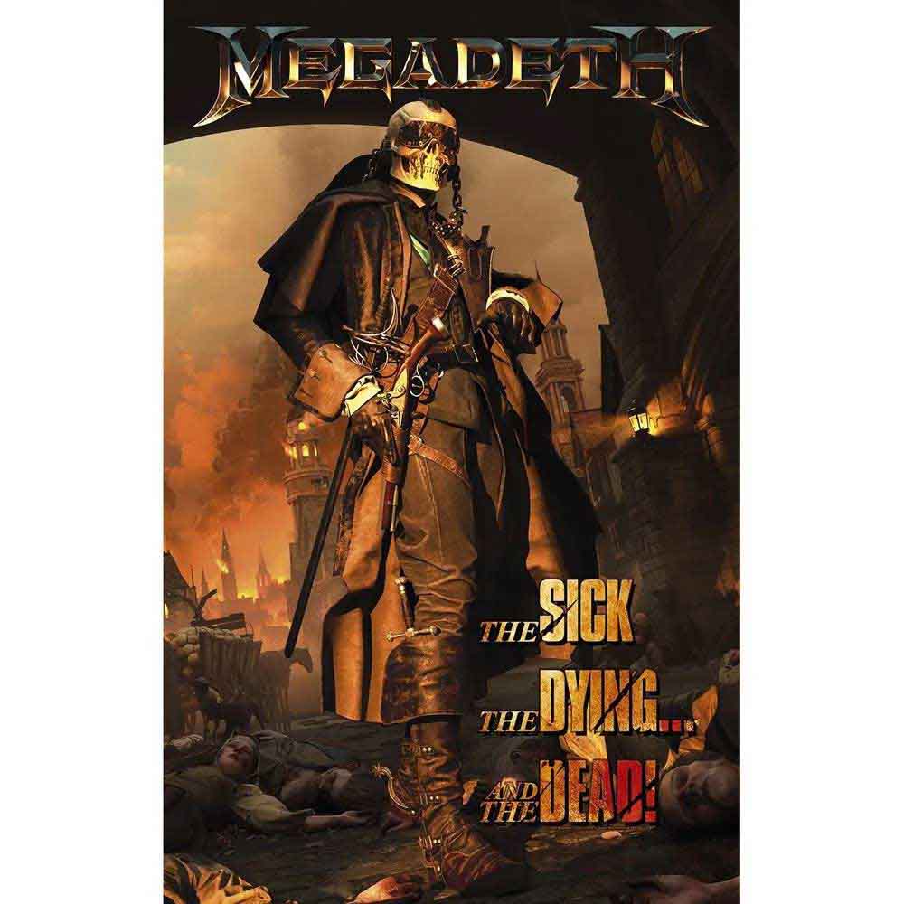 Megadeth - Textile Poster: The Sick, The Dying And The Dead - Art Post