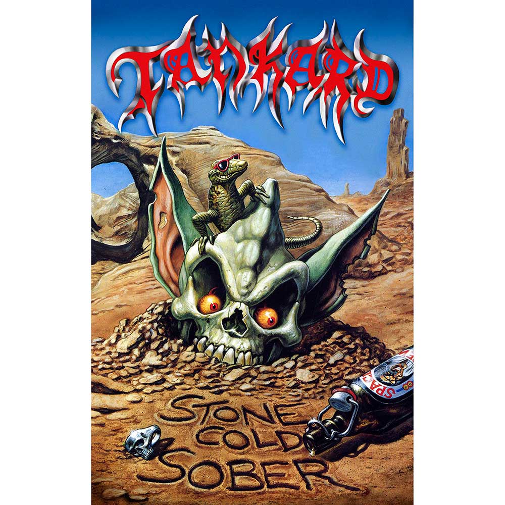 Tankard - Textile Poster: Stone Cold Sober - Art Posters