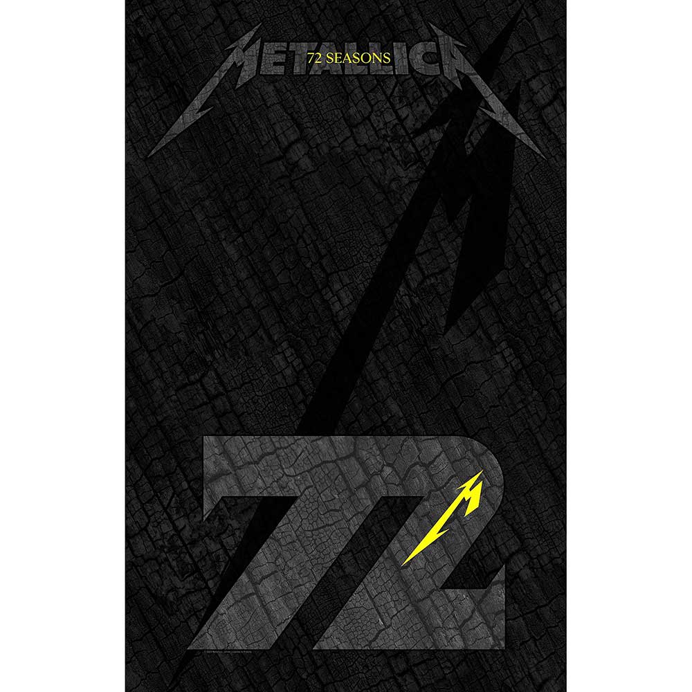 Metallica - Textile Poster: Charred M72 - Art Posters