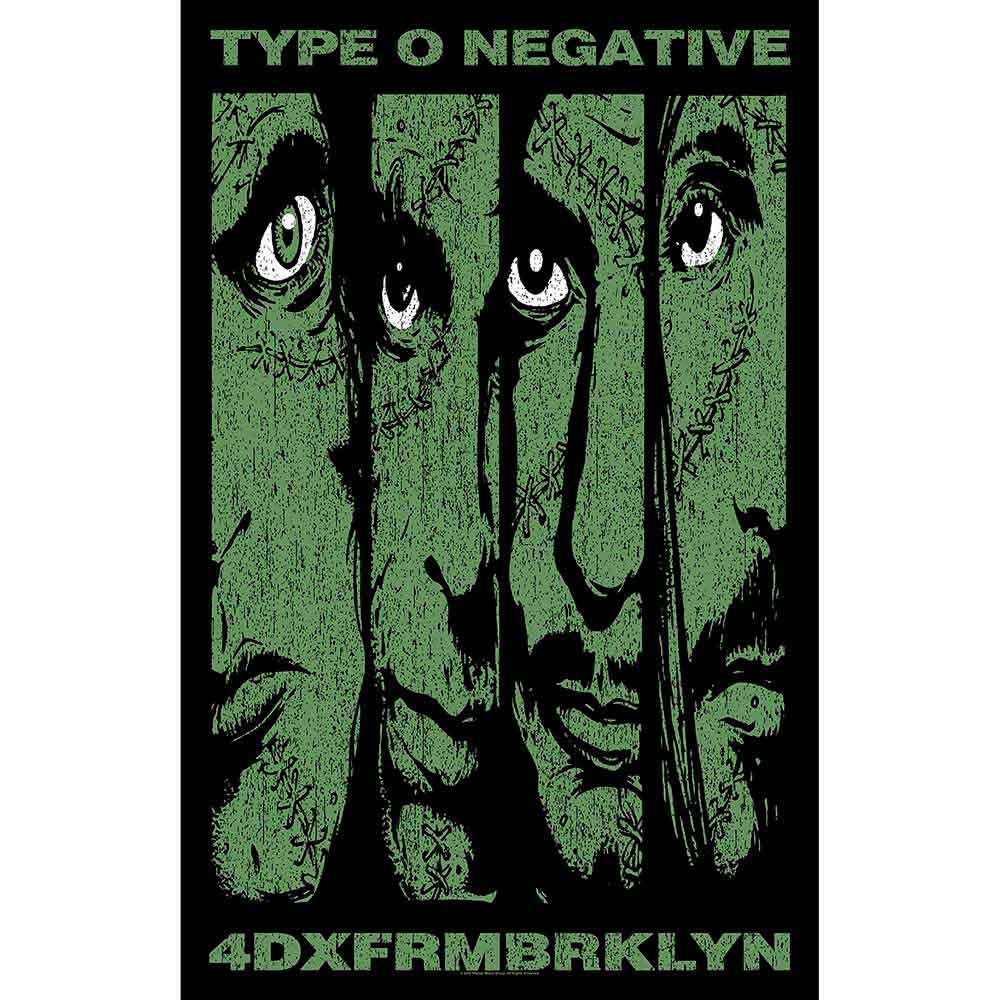 Type O Negative - Textile Poster: 4DXFRMBRKLYN - Art Posters