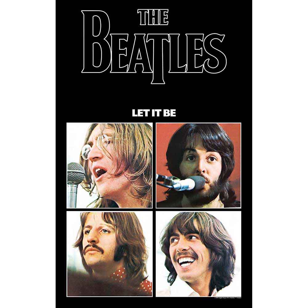 Beatles - Textile Poster: Let It Be - Art Posters