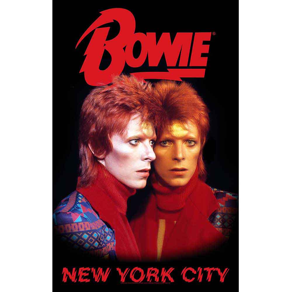 David Bowie - Textile Poster: New York City - Art Posters
