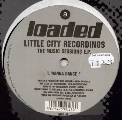 Little City Recordin - The Music Sessions E.P. - Used Vinyl Record 12"