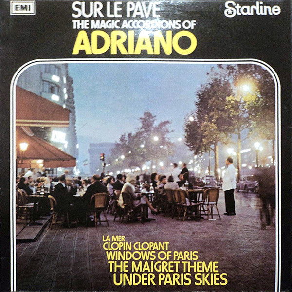 Adriano - Sur Le Pave - Used Vinyl Record