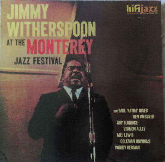 Jimmy Witherspoon - At The Monterey Jazz Festival - Used Vinyl Record