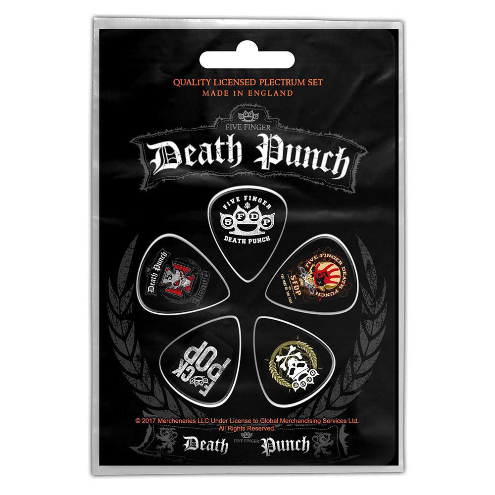 Five Finger Death Pu - Plectrum Pack: Logos (Retail Pack) - Patch
