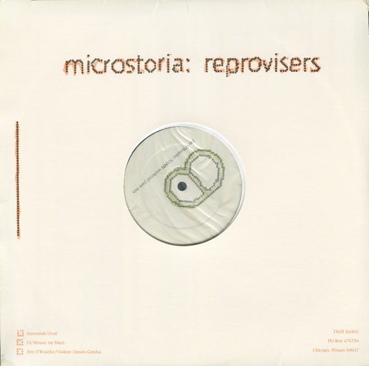 Microstoria - Reprovisers - Used Vinyl Record 12"