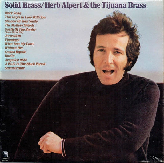 Herb Alpert & The Ti - Solid Brass - Used Vinyl Record