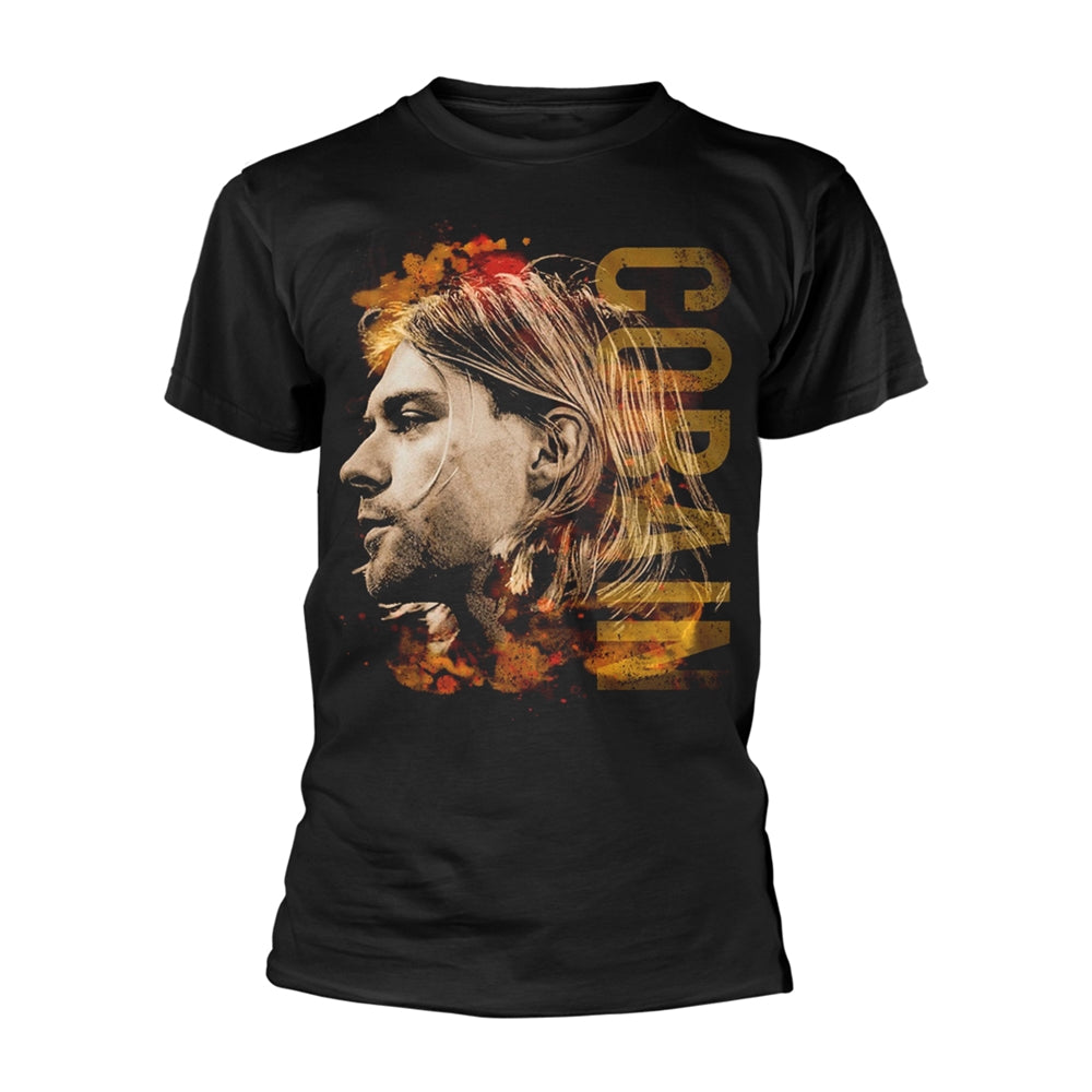 KURT COBAIN - COLOURED SIDE V - tshirt - Unisex - T Shirt - Large