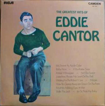 Eddie Cantor - The Greatest Hits Of Eddie Cantor - Used Vinyl Record