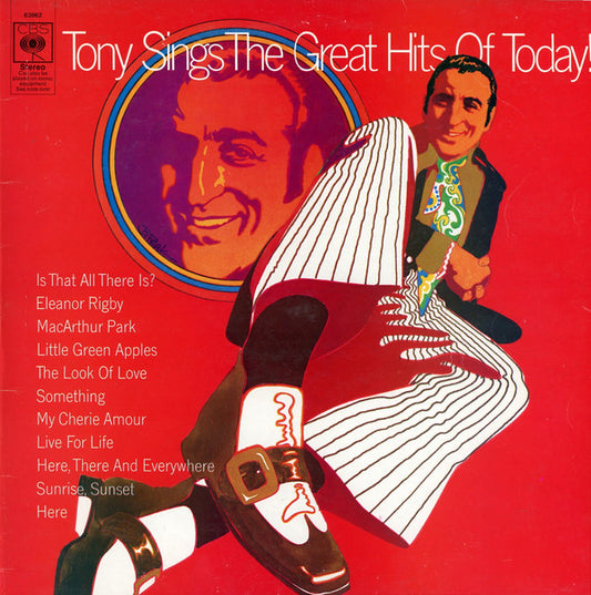 Tony Bennett - Tony Sings The Great Hits Of Today - Used Vinyl Record