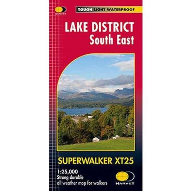 Lake District South East XT25 - New Sheet map