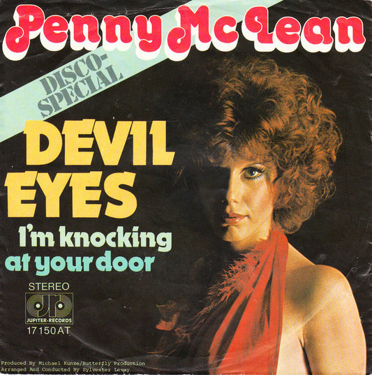 Penny McLean - Devil Eyes - Used Vinyl Record 7"