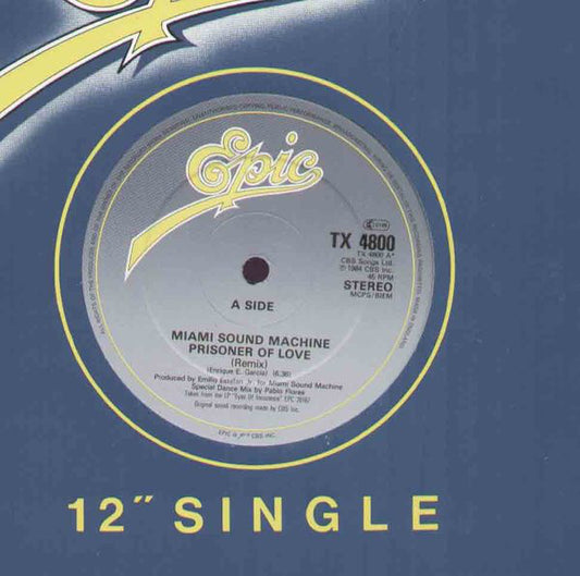 Miami Sound Machine - Prisoner Of Love - Used Vinyl Record 12"