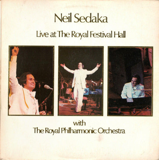 Neil Sedaka - Live At The Royal Festival Hall - Used Vinyl Record
