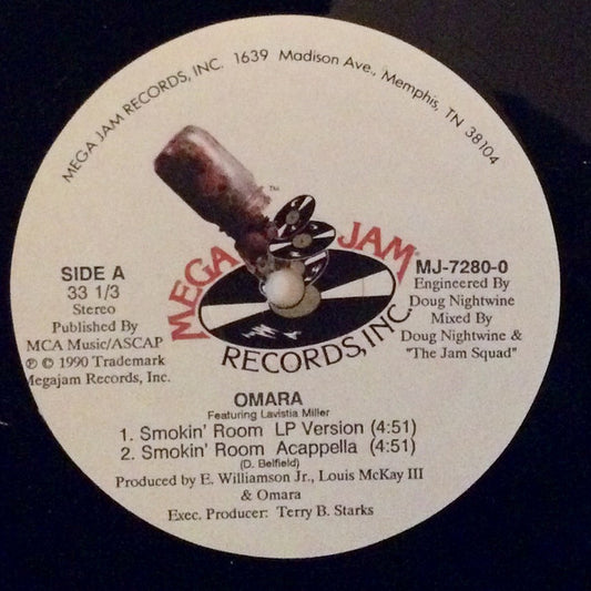 Omara - Smokin' Room - New Vinyl Record 12"