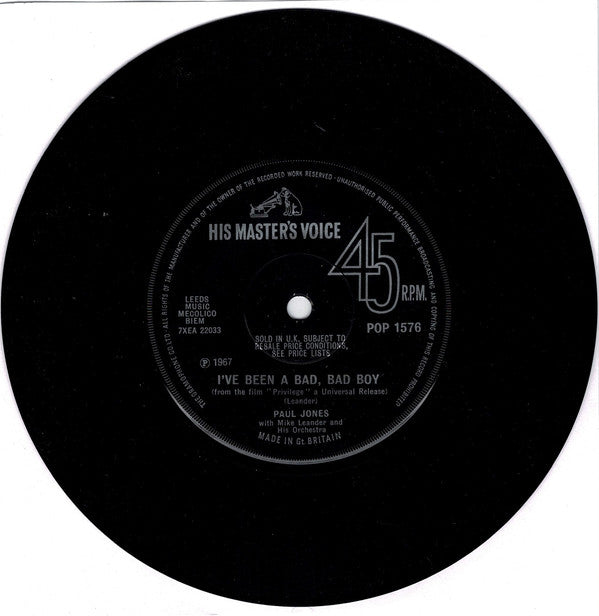 Paul Jones - I've Been A Bad, Bad Boy / Sonny Boy Williamson - Used Vin