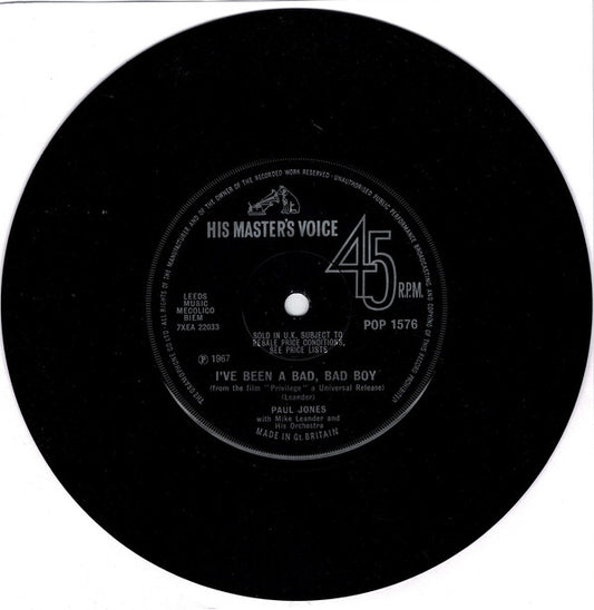 Paul Jones - I've Been A Bad, Bad Boy / Sonny Boy Williamson - Used Vin