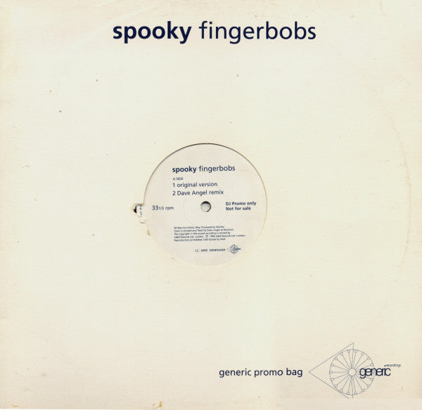 Spooky - Fingerbobs - Used Vinyl Record 12"