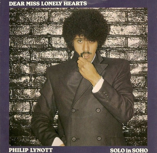Phil Lynott - Dear Miss Lonely Hearts - Used Vinyl Record 7"